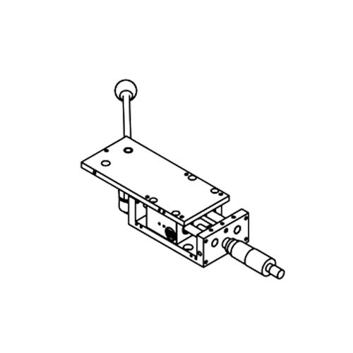 Mahr 5115128 Millimar Lineartisch PR79 mit manueller Einstellung, 40 mm Einzug C, 100 mm Länge von Mahr