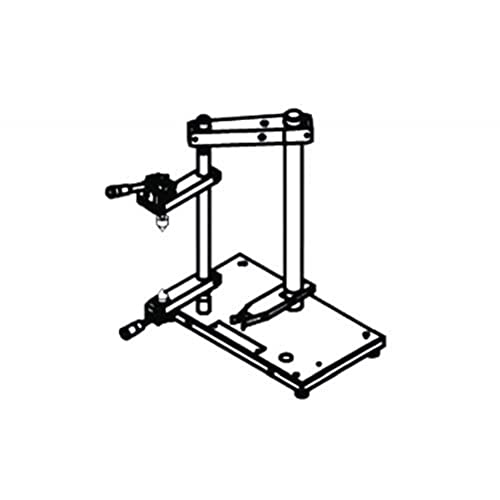 Mahr 5115731 Millimar PVC14 vertikaler Messständer mit Säule, 320 mm Höhe, 140 mm schwenkbarer Radius von Mahr