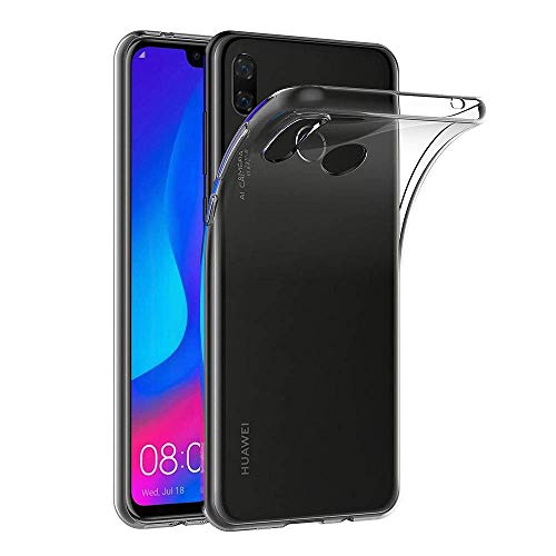 Hülle für Huawei P Smart Plus/Nova 3i (6,3 Zoll) MaiJin Crystal Clear Durchsichtige Backcover Handyhülle TPU Case von MaiJin