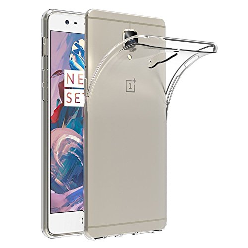 Hülle für OnePlus 3 / OnePlus 3T (5,5 Zoll) MaiJin Crystal Clear Durchsichtige Backcover Handyhülle TPU Case von MaiJin