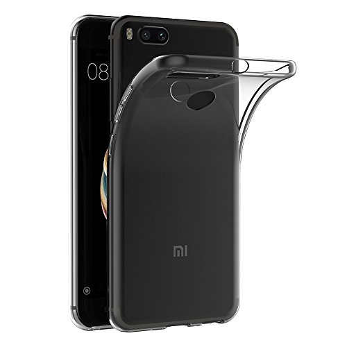 Hülle für Xiaomi Mi A1 / Mi 5X (5,5 Zoll) MaiJin Crystal Clear Durchsichtige Backcover Handyhülle TPU Case von MaiJin