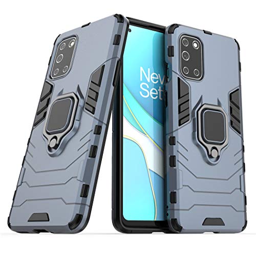 LuluMain Kompatibel mit OnePlus8T Hülle, Ring Ständer Magnetischer Handyhalter Auto Caseme Schutzhülle Case für OnePlus 8T (Navy Blau) von MaiJin