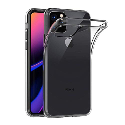 MaiJin Hülle für Apple iPhone 11 Pro Max (6,5 Zoll) Crystal Clear Durchsichtige Backcover Handyhülle TPU Case von MaiJin