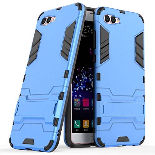 MaiJin Hülle für Huawei Nova 2S (6 Zoll) 2 in 1 Hybrid Dual Layer Shell Armor Schutzhülle mit Standfunktion Case (Blau) von MaiJin