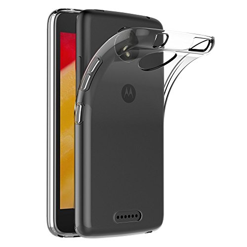 MaiJin Hülle für Motorola Moto C Plus (5 Zoll) Crystal Clear Durchsichtige Backcover Handyhülle TPU Case von MaiJin
