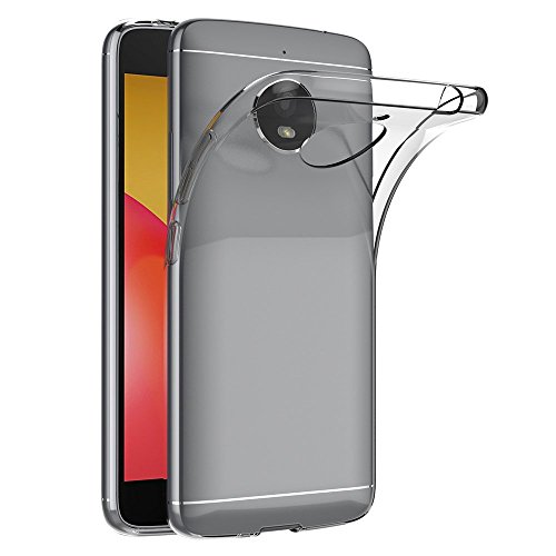 MaiJin Hülle für Motorola Moto E4 Plus (5,5 Zoll) Crystal Clear Durchsichtige Backcover Handyhülle TPU Case von MaiJin