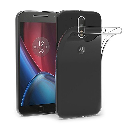 MaiJin Hülle für Motorola Moto G4 / Moto G4 Plus (5,5 Zoll) Crystal Clear Durchsichtige Backcover Handyhülle TPU Case von MaiJin