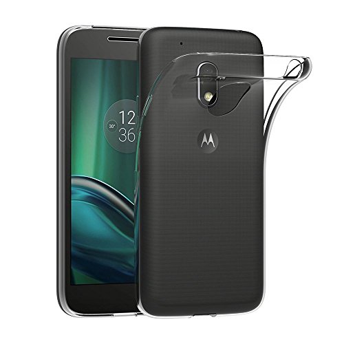 MaiJin Hülle für Motorola Moto G4 Play (5 Zoll) Crystal Clear Durchsichtige Backcover Handyhülle TPU Case von MaiJin