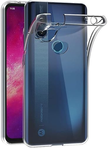MaiJin Hülle für Motorola Moto One Hyper (6,5 Zoll) Crystal Clear Durchsichtige Backcover Handyhülle TPU Case von MaiJin