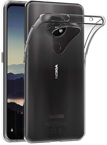 MaiJin Hülle für Nokia 7.2 / Nokia 6.2 (6,3 Zoll) Crystal Clear Durchsichtige Backcover Handyhülle TPU Case von MaiJin