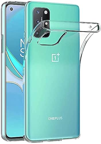 MaiJin Hülle für OnePlus 8T (6,55 Zoll) Crystal Clear Durchsichtige Backcover Handyhülle TPU Case von MaiJin