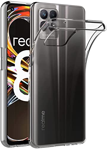 MaiJin Hülle für Oppo Realme 8i / Realme Narzo 50 4G (6,6 Zoll) Crystal Clear Durchsichtige Backcover Handyhülle TPU Case von MaiJin