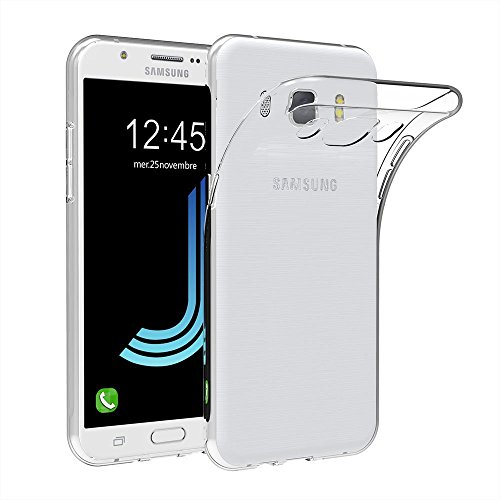 MaiJin Hülle für Samsung Galaxy J5 (2016) SM-J510FN (5,2 Zoll) Crystal Clear Durchsichtige Backcover Handyhülle TPU Case von MaiJin