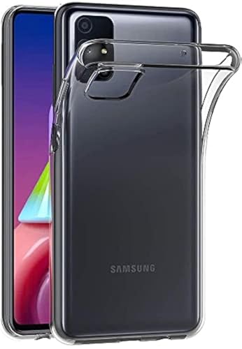 MaiJin Hülle für Samsung Galaxy M51 (6,7 Zoll) Crystal Clear Durchsichtige Backcover Handyhülle TPU Case von MaiJin