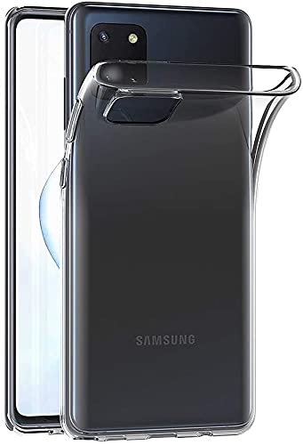 MaiJin Hülle für Samsung Galaxy Note 10 Lite (6,7 Zoll) Crystal Clear Durchsichtige Backcover Handyhülle TPU Case von MaiJin