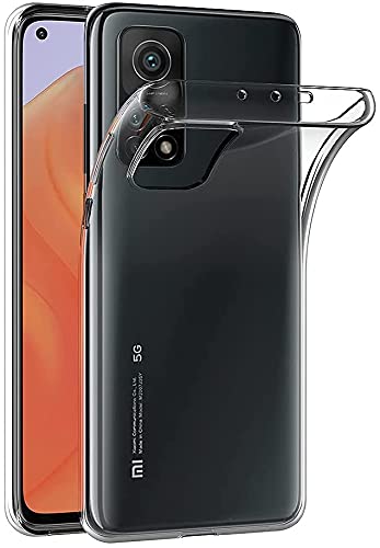 MaiJin Hülle für Xiaomi Mi 10T 5G / Xiaomi Mi10T Pro 5G (6,67 Zoll) Crystal Clear Durchsichtige Backcover Handyhülle TPU Case von MaiJin