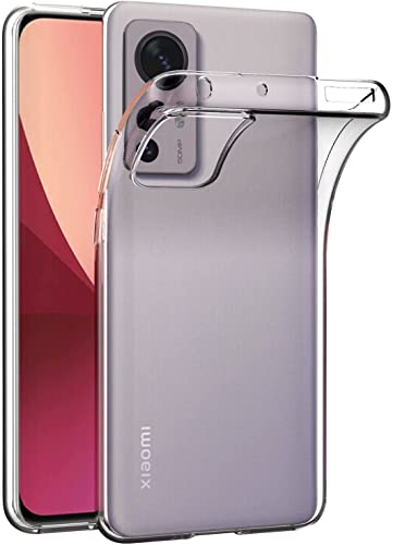 MaiJin Hülle für Xiaomi Mi 12 / Xiaomi Mi 12X (6,28 Zoll) Crystal Clear Durchsichtige Backcover Handyhülle TPU Case von MaiJin