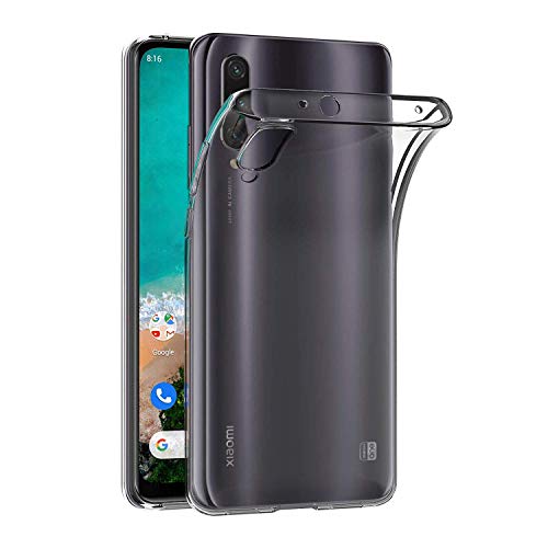 MaiJin Hülle für Xiaomi Mi 9 Lite/Mi A3 Lite (6,39 Zoll) Crystal Clear Durchsichtige Backcover Handyhülle TPU Case von MaiJin