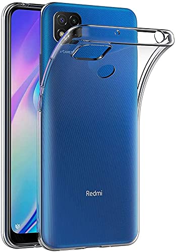 MaiJin Hülle für Xiaomi Mi Redmi 9C (6,53 Zoll) Crystal Clear Durchsichtige Backcover Handyhülle TPU Case von MaiJin