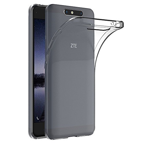 MaiJin Hülle für ZTE Blade V8 (5,2 Zoll) Crystal Clear Durchsichtige Backcover Handyhülle TPU Case von MaiJin
