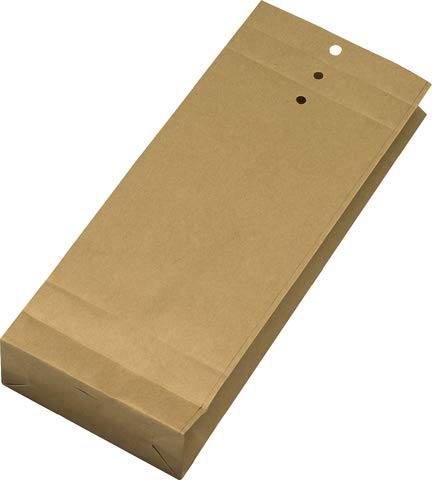 MAILmedia® Musterbeutel, mit Falte, 40 mm, Stehboden, 100 x 245 mm, 120 g/m², braun (250 Stück), Sie erhalten 1 Packung á 250 Stück von Mailmedia