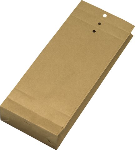 MAILmedia® Musterbeutel, mit Falte, 50 mm, Stehboden, 120 x 285 mm, 120 g/m², braun (250 Stück), Sie erhalten 1 Packung á 250 Stück von Mailmedia