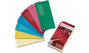 Mailmedia 227614-30002398 Briefumschläge DIN-Lang Plus mit Fenster rot von Mailmedia