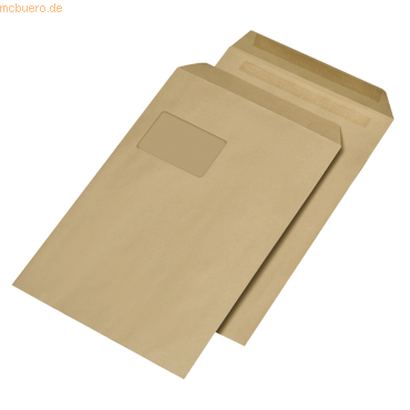 Mailmedia Versandtasche 30007500 C4 mit Fenster selbstklebend braun 25 Mailmedia Versandtasche 30007500 C4 mit Fenster selbstklebend braun 25 von Mailmedia