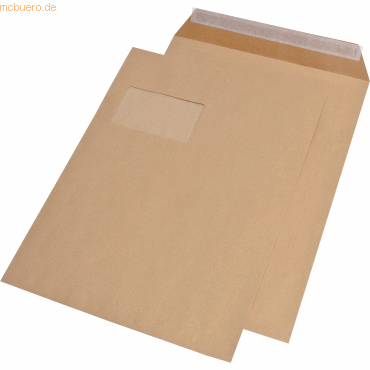 Mailmedia Versandtasche 30007646 C4 haftklebend mit Fenster braun 250 Mailmedia Versandtasche 30007646 C4 haftklebend mit Fenster braun 250 von Mailmedia