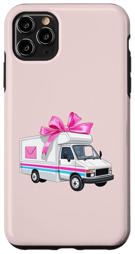 Coquette Bow Mail Carrier Female Postangestellte Post Lady Mom Hülle für iPhone 11 Pro Max Coquette Bow Mail Carrier Female Postangestellte Post Lady Mom Hülle für iPhone 11 Pro Max von Mailwomen Pink Coquette Ribbon Mail Carrier Gifts