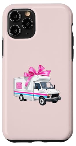 Coquette Bow Mail Carrier Female Postangestellte Post Lady Mom Hülle für iPhone 11 Pro Coquette Bow Mail Carrier Female Postangestellte Post Lady Mom Hülle für iPhone 11 Pro von Mailwomen Pink Coquette Ribbon Mail Carrier Gifts