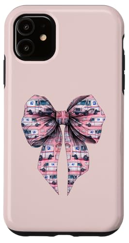 Coquette Bow Mail Carrier Female Postangestellte Post Lady Mom Hülle für iPhone 11 Coquette Bow Mail Carrier Female Postangestellte Post Lady Mom Hülle für iPhone 11 von Mailwomen Pink Coquette Ribbon Mail Carrier Gifts