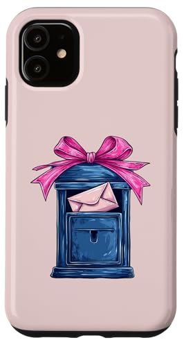 Coquette Bow Mail Carrier Female Postangestellte Post Lady Mom Hülle für iPhone 11 Coquette Bow Mail Carrier Female Postangestellte Post Lady Mom Hülle für iPhone 11 von Mailwomen Pink Coquette Ribbon Mail Carrier Gifts
