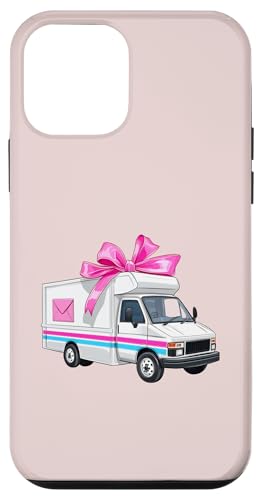 Coquette Bow Mail Carrier Female Postangestellte Post Lady Mom Hülle für iPhone 12 mini Coquette Bow Mail Carrier Female Postangestellte Post Lady Mom Hülle für iPhone 12 mini von Mailwomen Pink Coquette Ribbon Mail Carrier Gifts