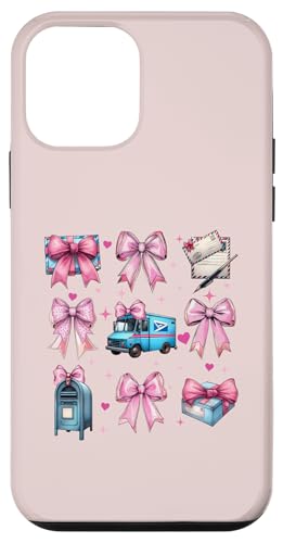 Coquette Bow Mail Carrier Female Postangestellte Post Lady Mom Hülle für iPhone 12 mini Coquette Bow Mail Carrier Female Postangestellte Post Lady Mom Hülle für iPhone 12 mini von Mailwomen Pink Coquette Ribbon Mail Carrier Gifts