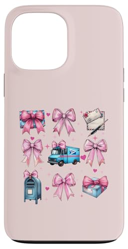 Coquette Bow Mail Carrier Female Postangestellte Post Lady Mom Hülle für iPhone 13 Pro Max Coquette Bow Mail Carrier Female Postangestellte Post Lady Mom Hülle für iPhone 13 Pro Max von Mailwomen Pink Coquette Ribbon Mail Carrier Gifts