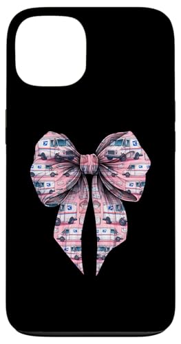 Coquette Bow Mail Carrier Female Postangestellte Post Lady Mom Hülle für iPhone 13 Coquette Bow Mail Carrier Female Postangestellte Post Lady Mom Hülle für iPhone 13 von Mailwomen Pink Coquette Ribbon Mail Carrier Gifts