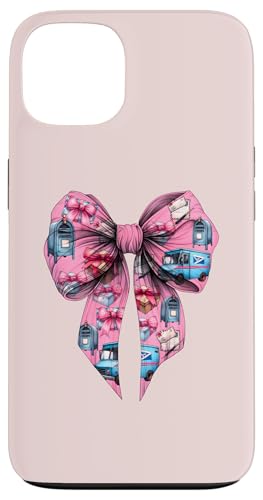 Coquette Bow Mail Carrier Female Postangestellte Post Lady Mom Hülle für iPhone 13 Coquette Bow Mail Carrier Female Postangestellte Post Lady Mom Hülle für iPhone 13 von Mailwomen Pink Coquette Ribbon Mail Carrier Gifts