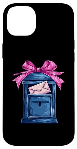 Coquette Bow Mail Carrier Female Postangestellte Post Lady Mom Hülle für iPhone 14 Plus Coquette Bow Mail Carrier Female Postangestellte Post Lady Mom Hülle für iPhone 14 Plus von Mailwomen Pink Coquette Ribbon Mail Carrier Gifts