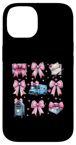 Coquette Bow Mail Carrier Female Postangestellte Post Lady Mom Hülle für iPhone 14 Coquette Bow Mail Carrier Female Postangestellte Post Lady Mom Hülle für iPhone 14 von Mailwomen Pink Coquette Ribbon Mail Carrier Gifts