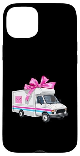 Coquette Bow Mail Carrier Female Postangestellte Post Lady Mom Hülle für iPhone 15 Plus Coquette Bow Mail Carrier Female Postangestellte Post Lady Mom Hülle für iPhone 15 Plus von Mailwomen Pink Coquette Ribbon Mail Carrier Gifts