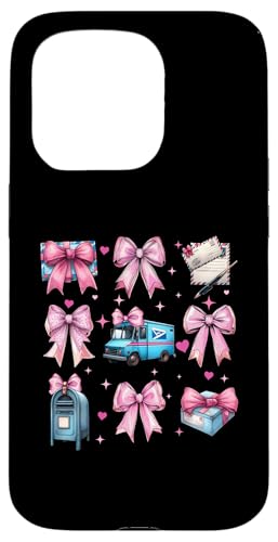 Coquette Bow Mail Carrier Female Postangestellte Post Lady Mom Hülle für iPhone 15 Pro Coquette Bow Mail Carrier Female Postangestellte Post Lady Mom Hülle für iPhone 15 Pro von Mailwomen Pink Coquette Ribbon Mail Carrier Gifts