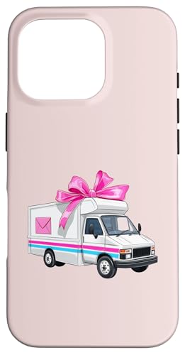 Coquette Bow Mail Carrier Female Postangestellte Post Lady Mom Hülle für iPhone 16 Pro Coquette Bow Mail Carrier Female Postangestellte Post Lady Mom Hülle für iPhone 16 Pro von Mailwomen Pink Coquette Ribbon Mail Carrier Gifts