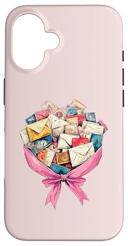 Coquette Bow Mail Carrier Female Postangestellte Post Lady Mom Hülle für iPhone 16 Coquette Bow Mail Carrier Female Postangestellte Post Lady Mom Hülle für iPhone 16 von Mailwomen Pink Coquette Ribbon Mail Carrier Gifts