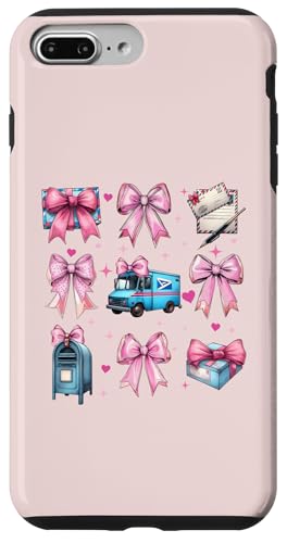 Coquette Bow Mail Carrier Female Postangestellte Post Lady Mom Hülle für iPhone 7 Plus/8 Plus Coquette Bow Mail Carrier Female Postangestellte Post Lady Mom Hülle für iPhone 7 Plus/8 Plus von Mailwomen Pink Coquette Ribbon Mail Carrier Gifts