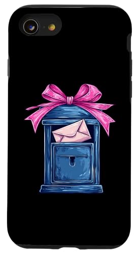Coquette Bow Mail Carrier Female Postangestellte Post Lady Mom Hülle für iPhone SE (2020) / 7 / 8 von Mailwomen Pink Coquette Ribbon Mail Carrier Gifts