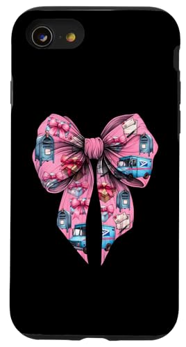 Coquette Bow Mail Carrier Female Postangestellte Post Lady Mom Hülle für iPhone SE (2020) / 7 / 8 von Mailwomen Pink Coquette Ribbon Mail Carrier Gifts