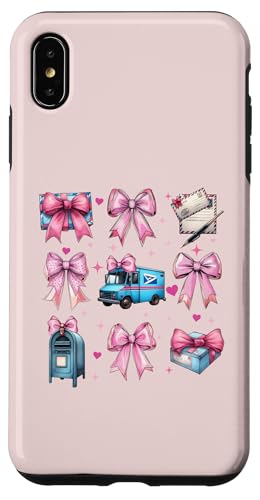 Coquette Bow Mail Carrier Female Postangestellte Post Lady Mom Hülle für iPhone XS Max Coquette Bow Mail Carrier Female Postangestellte Post Lady Mom Hülle für iPhone XS Max von Mailwomen Pink Coquette Ribbon Mail Carrier Gifts