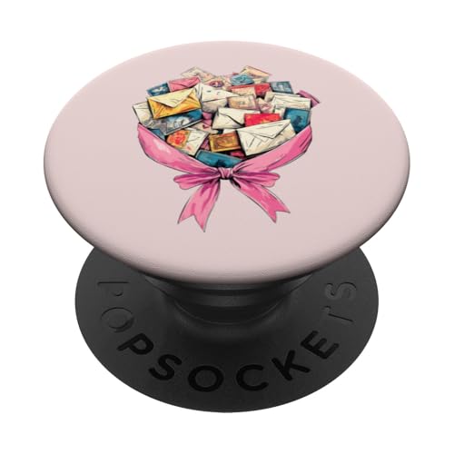 Coquette Bow Mail Carrier Female Postangestellte Post Lady Mom PopSockets Klebender PopGrip Coquette Bow Mail Carrier Female Postangestellte Post Lady Mom PopSockets Klebender PopGrip von Mailwomen Pink Coquette Ribbon Mail Carrier Gifts