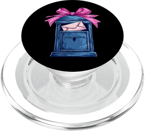 Coquette Bow Mail Carrier Female Postangestellte Post Lady Mom PopSockets PopGrip für MagSafe Coquette Bow Mail Carrier Female Postangestellte Post Lady Mom PopSockets PopGrip für MagSafe von Mailwomen Pink Coquette Ribbon Mail Carrier Gifts
